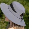 Unisex Breathable Mesh Panel Bucket Hat, Spring Summer UV Protection Sun Hat, Lightweight Outdoor Cap for Work Travel Hiking
