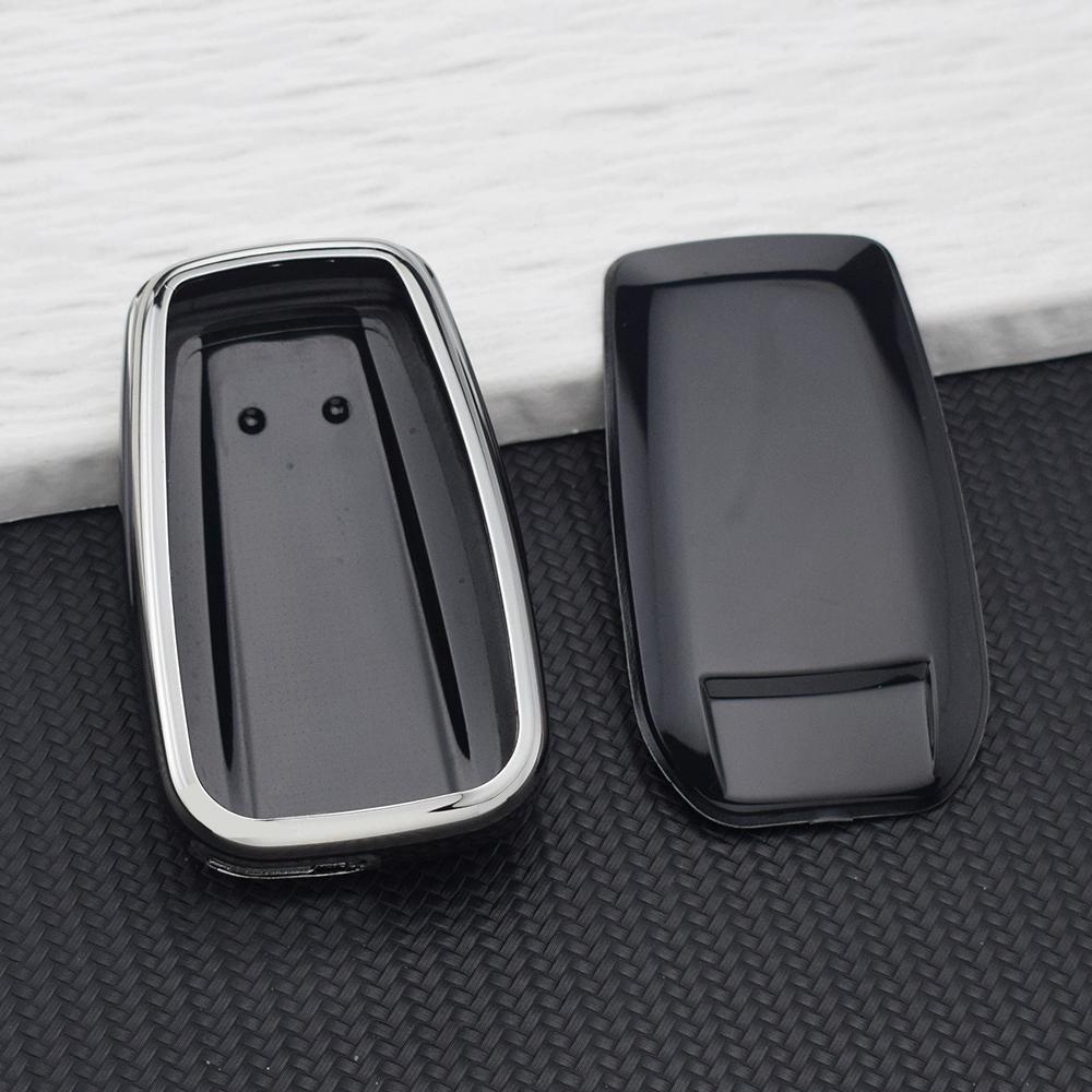 Tpu Car Key Case For Toyota Camry Chr Corolla Rav4 Avalon Land Cruiser Prado Prius 2/3/4 Buttons Key Cover Keychain Accessories