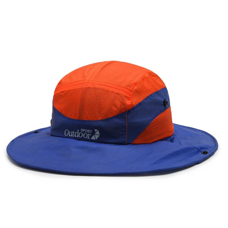 New bucket hat summer sun protection breathable light sun protection fishing climbing hat women