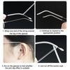 1PC Anti Slip Ear Hook Eyeglass Temple Tip Holder Spring Design Eyeglasses Grip  for Eyeglass