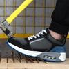 New  Staleneus Work Shoes Steel Toe Cap Patchwork Men Safety Sneakers Cozy Air Cushion Indestructible Boots Male Footwear