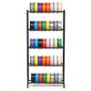 3D Printer Filament Storage Rack, 5 Tier Heavy Duty Storage Shelves for 3D Printing Filaments, Filament Spool Holders Racks for 3D Printing Studio,