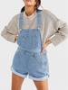 Europäischer Stil Lockere Denim Latzshorts für Damen - Sommer Heißer Verkauf