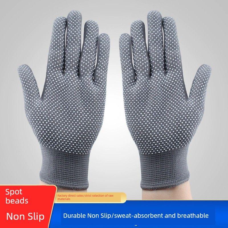 

Нейлоновые Утолщенные Рабочие Износостойкие Женские Рабочие Перчатки [High Elastic Non Slip] Gray [12 Pair]] All yards