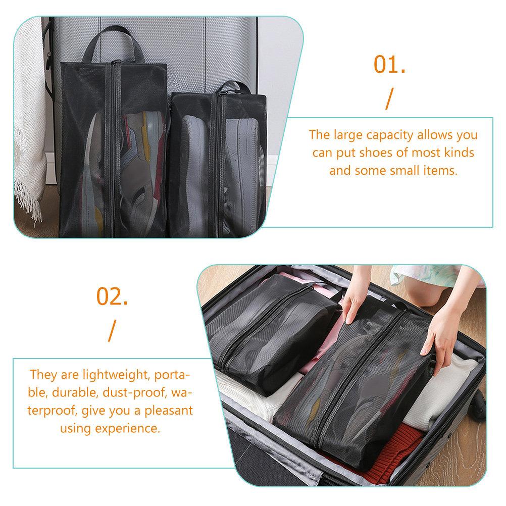 1Pc Shoe Bags Portable Travel Organizer Large Capacity Shoes Storage Pouch Travel