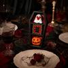 Spooky Window Display Props Halloween Gothic Coffin-Shaped Fidget Clicker Toy, Mini Push Pop Sensory Toy with Small Collectible Figures Ghost Pumpkin
