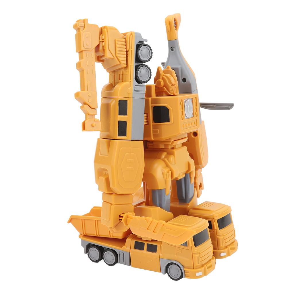 Transform Engineering Car Assembled Toy Platic Transforming Robot Car Toy for Home