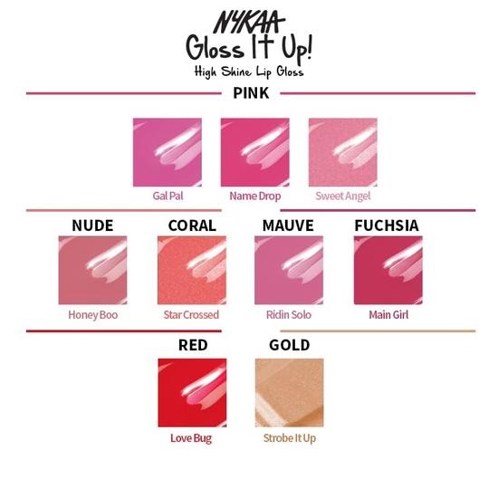 Nykaa Gloss it Up! High Shine Lip Gloss - 01 Honey Boo