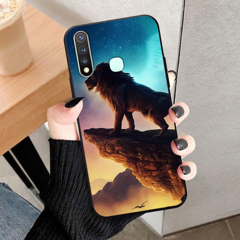 For Vivo Y19 1915 Case Y5S Luxury Fashion Shockproof Soft Silicone Back Cover For Vivo Y 19 VIVOY5S Phone Case Funda VIVOY19