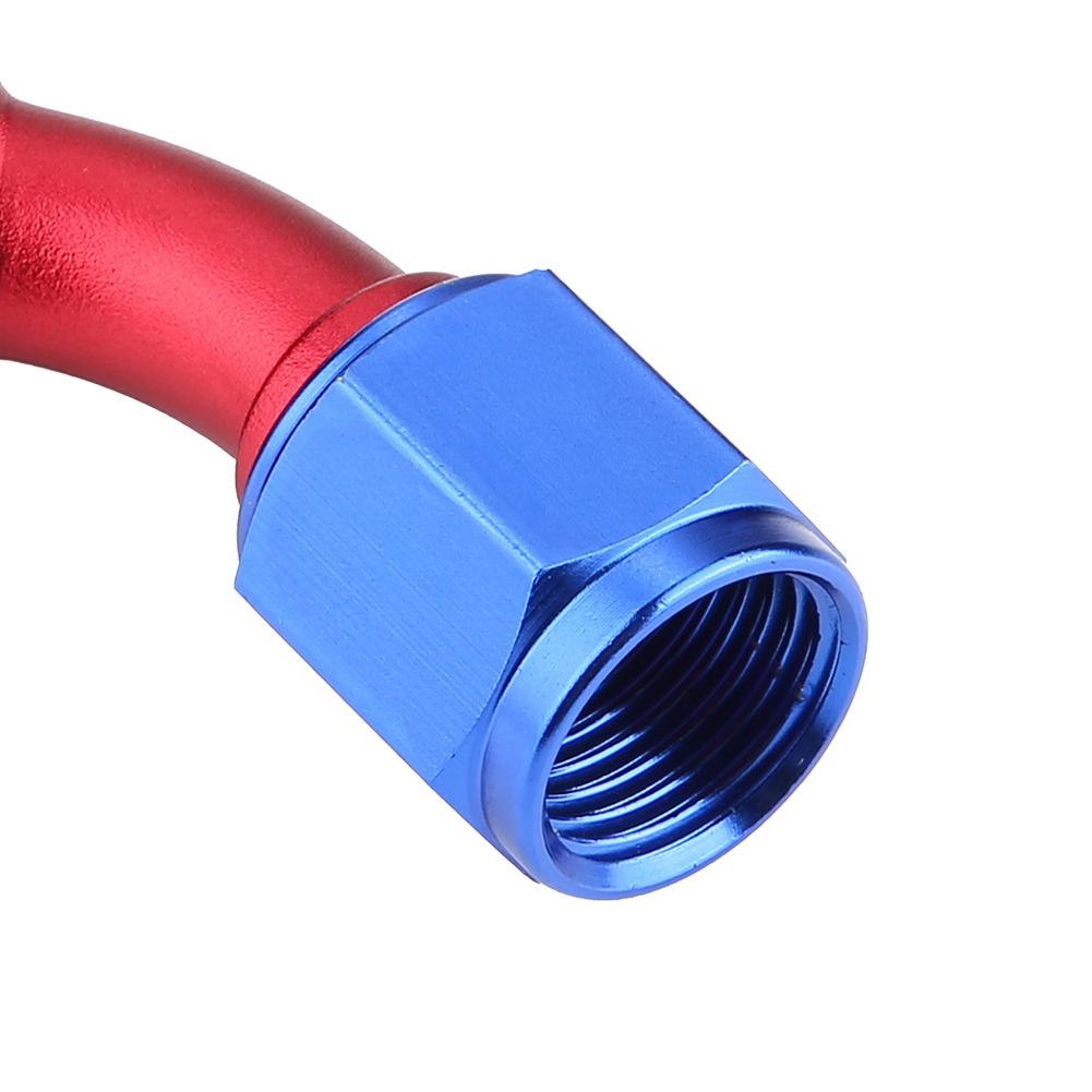 AN6 Straight Push On Lock Oil Gas Fuel Line Hose End Male Fitting