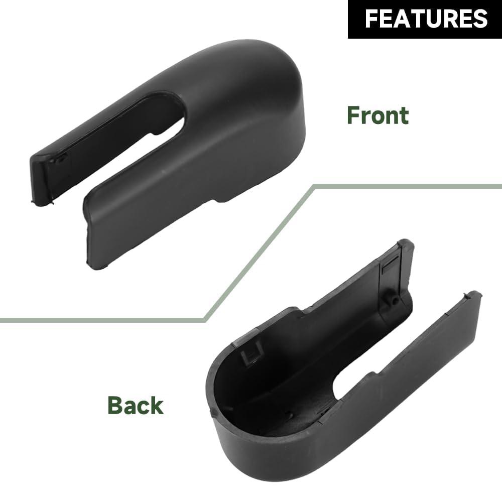 Rear Windshield Wiper Arm Nut Cover Cap 22923599 For Jeep Renegade 2015-2022