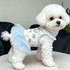 Soft Thin Summer Dog Dress Cute Style Princess Dress New Teddy Dog Skirt  for Small Dogs