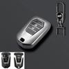 Custodia Grigia in TPU per Chiave Auto Cover per Telecomando per Isuzu New Mu-X Serie X Dmax D-Max X-Terrain Pickup