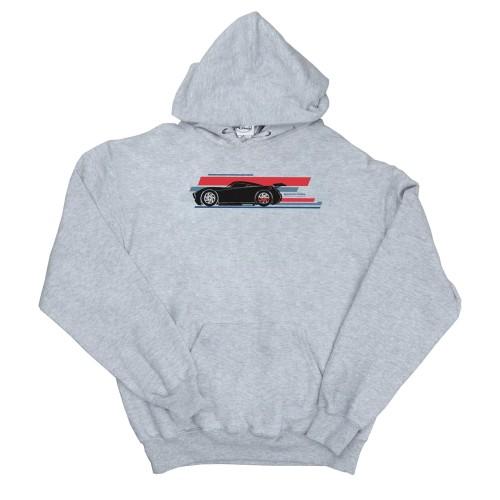 Disney Mens Cars Jackson Storm Stripes Hoodie