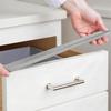 2Pcs Stainless Steel Drawer Cap Slip-in Design Secure Fit Cabinet Doors Drawers Cover Kitchen Cabinet Protector Strips