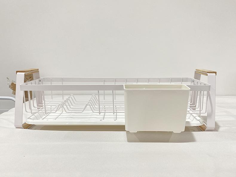 Multifunctional Kitchen Dish Rack for Plates, Bowls, and Cutlery - Ideal for Sink or Countertop Storage and Organization