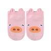 Cartoon Pattern Infant Baby Boy Girl Cotton Short Antiskid Socks Feet Wear Toddler Hosiery