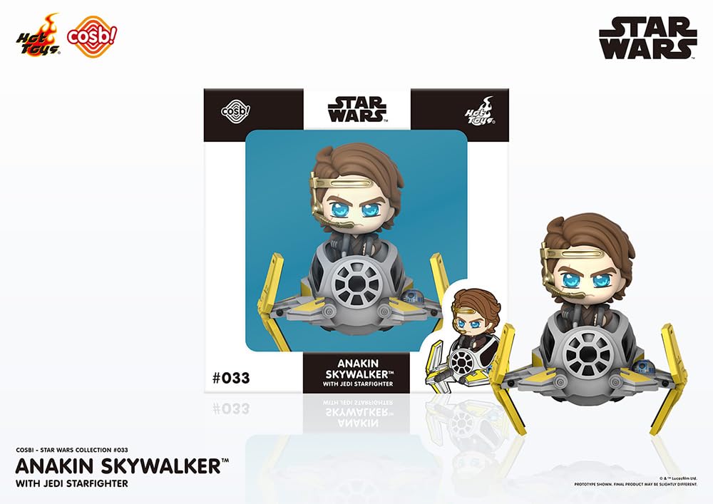 Cosby Star Wars Kolekcia Star Wars Film Anakin Skywalker & Jedi Starfighter #033 Figúrka bez mierky