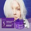 Eelhoe Keratin Purple Hair Mask Nourishes And Moisturizes Dry And Frizzy Hair, Making It Smooth, Shiny And Repairing Hair