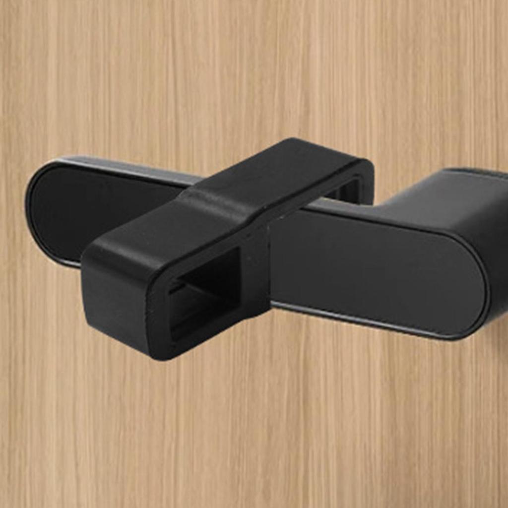 Door Handle Stopper Soft Silicone Door Handle Protective Stopper No Drilling Door Bumper Stopper Furniture Protector