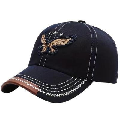 Sproutsy Herren Adler Kappe, Golf, Sport, Baseballkappe (Marine)