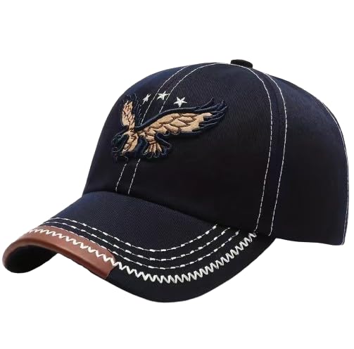 

Sproutsy Men s Eagle Cap, Golf, Sports, Baseball Cap (Navy)