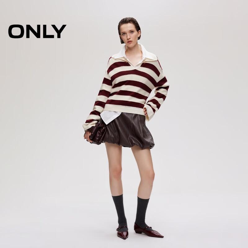 ONLY Women's A-line Tulip Mini Skirt