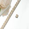 2024 DIY Personalized Shiny Classic Burger Coffee Beverage 304 Stainless Steel Italian Charm Bracelet Link 9mm * 10mm Module