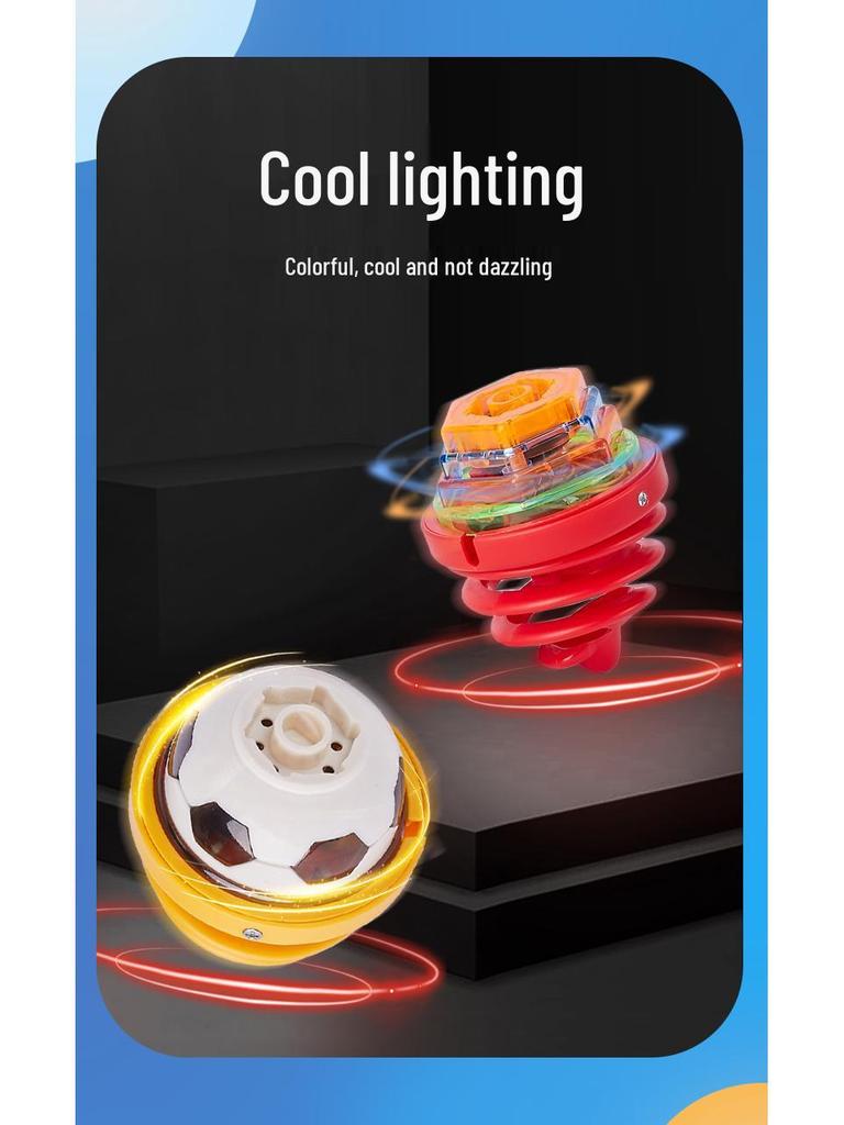 Children's Rotating Light & Sound Toy: Educational Outdoor Music Gyro with Colorful Lights for Boys and Girls Ages 2-3