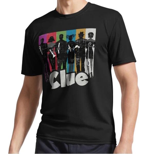 New Clue-Movie Active Logo T-Shirt Funny Size S to 5XL L