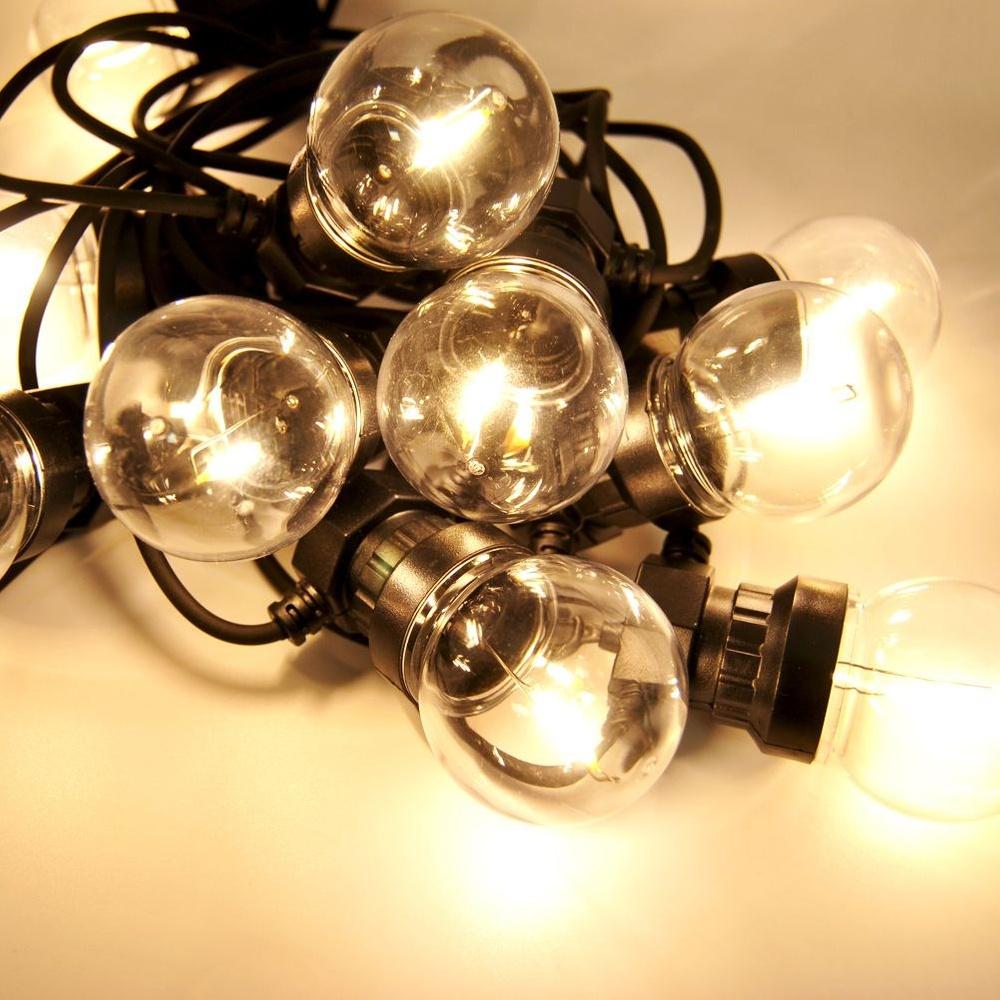 Lights Garland Lighting Garden Outdoor 10x Bulb Light Chain