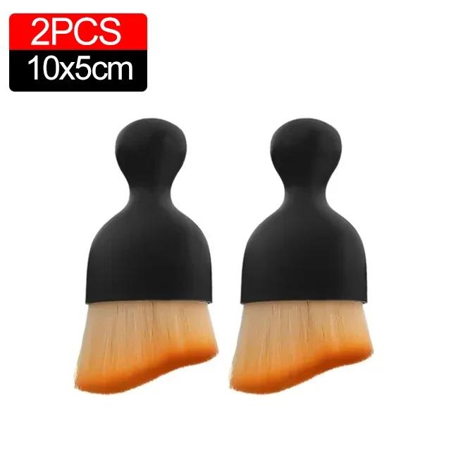 Car Interior Cleaning Brush with Casing Center Console Air Conditioning Outlet Cleaning Brush Car Cleaning Tools Car Accessories