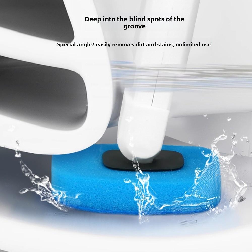 Plastic Disposable Toilet Brush Wall Mounted Toilet Brush Holder Toilet Scrubber  Household Use