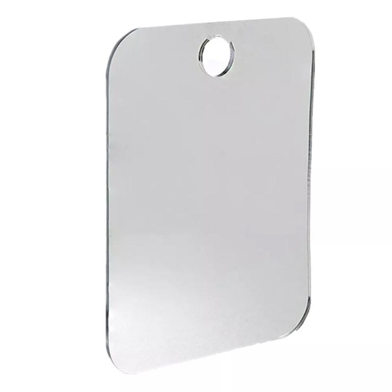 

Large Anti-Fog Shaving Mirror Shower Mirror Perfect for Bathrooms Fogless Designing Convenient Holder Function 1