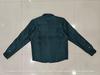 Formal Genuine Leather Classic Lambskin Green Men Stylish Casual Handmade Shirt
