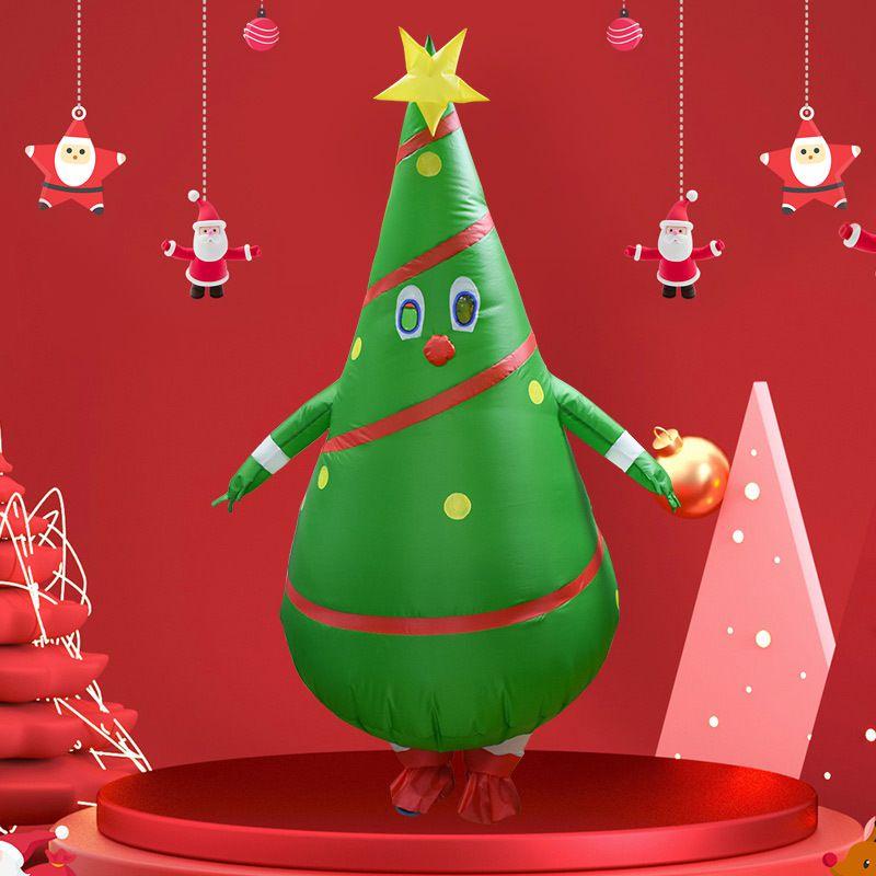 Premium Quality Christmas Inflatable Santa Suit For Party Cosplay