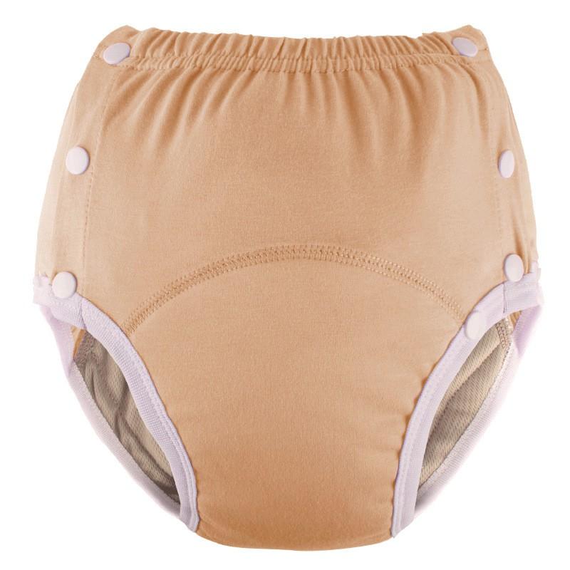 Reusable Adult Incontinence Underwear Cotton Absorbent Briefs Elderly Men Women Washable Leak-Proof Panties