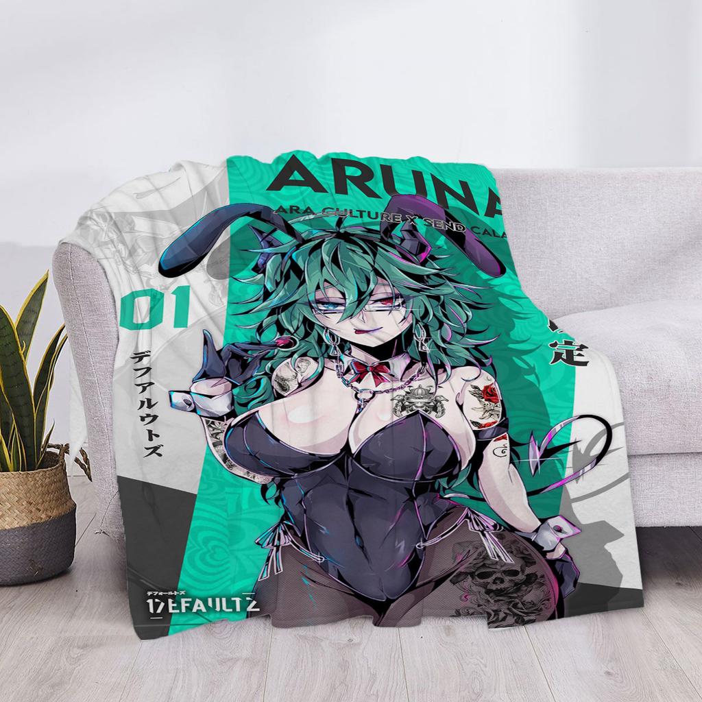Hentai Personalizowany Koc Koc na Łóżko Dom i Dekoracja Narzuta Sofa Kolano Anime Puszysty Miękki Luksusowe Pledy Dziecięce Uroczy Tekstylia