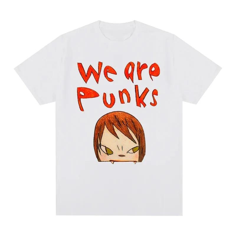 2026 Korea Kawaii Cute Anime Yoshitomo Nara We Are Punks Women Tshirt T Shirt New TEE Clothing Womens Tops
