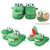 Fun Crocodile Plush Cotton Slippers Soft Non-slip Home Footwear