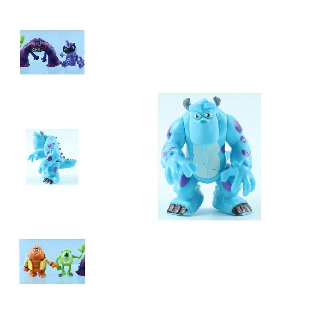 Set di Figure Colorate in PVC di Monster University Con 12 Design Unici di Mostri Per Collezionisti