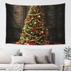 Christmas Tree Tapestry Wall Hanging Tapestries Aesthetic Wall Tapestry Funny Wall Art Poster Banner Dorm Backdrop for Bedroom