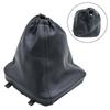 Leather Gear Shift Knob Gaiter Cover For Ford Transit 2006-2014 Manual Transmission Black PU Material Upgrade Driving Comfort