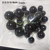 20-Piece Mixed Set: Gold, Silver, Foam, Iridescent, and Christmas Cake Decoration Balls