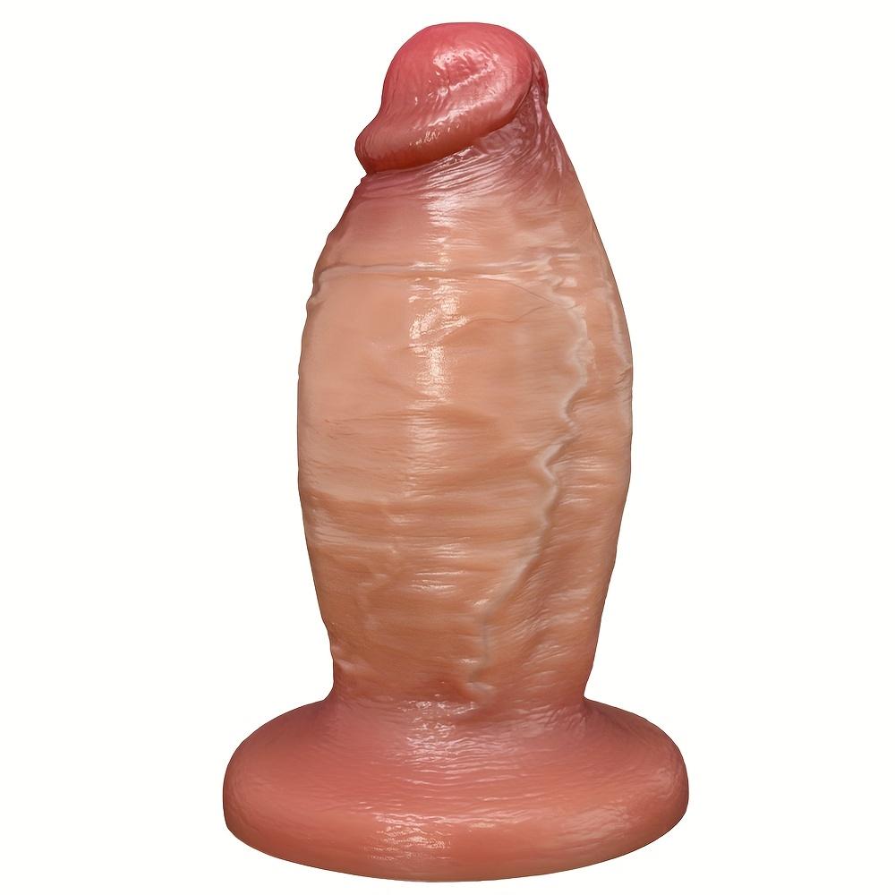 Realistischer Weichfleisch-Dildo – Verstellbarer Strap-On für Frauen & Paare, Lebensechte Textur, Freihändige Nutzung, Bequeme Passform, Intimes Erwachsenenspielzeug