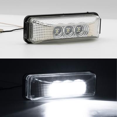 12-24V LED Umrissleuchte Positionsleuchte Vorne Hinten Rücklicht Seitenmarkierungsleuchte für LKW Wohnmobil Auto Bus Anhänger Van Wohnwagen Boot LKW
