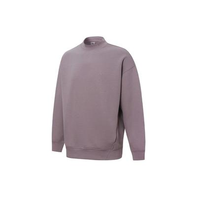 Puma Mmq Crew Wyszywane Logo Jednolity Golf Dzianinowy Sweter Męski Top Różowy Fioletowy 534672-18