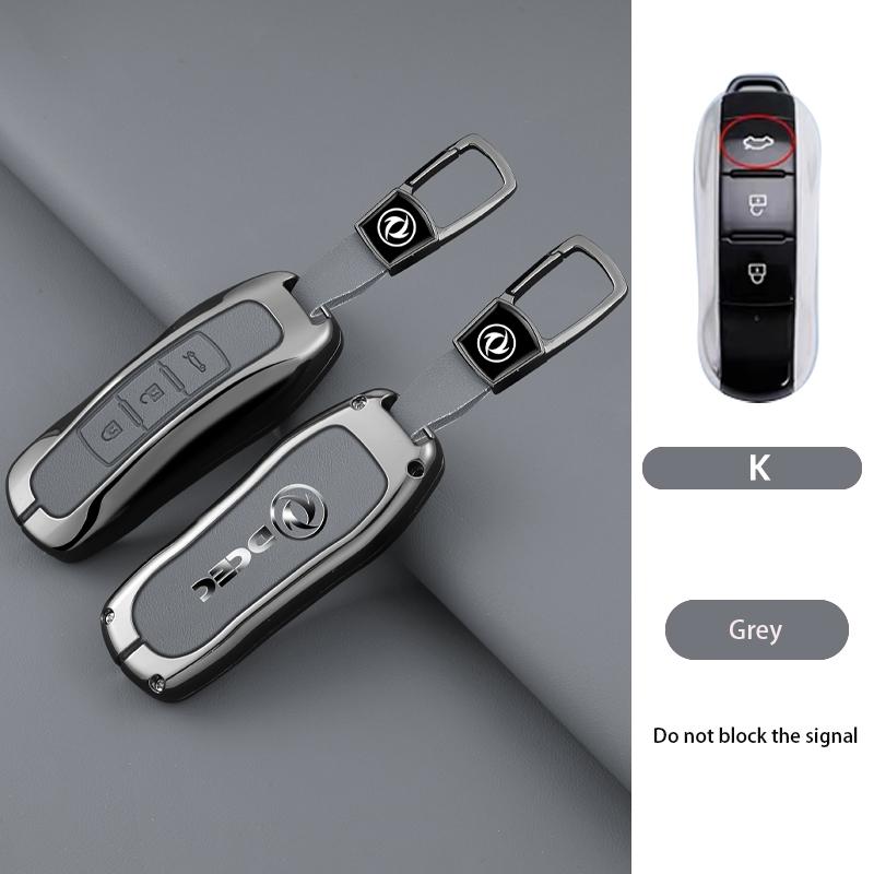 Zinc Alloy Auto Key Fob Case Key Fob Cover Fit For Dongfeng Fengguang Dfsk Glory 580 Fengon Ix5 Ix7 Seres 3 5 Sf5 Auto Accessories