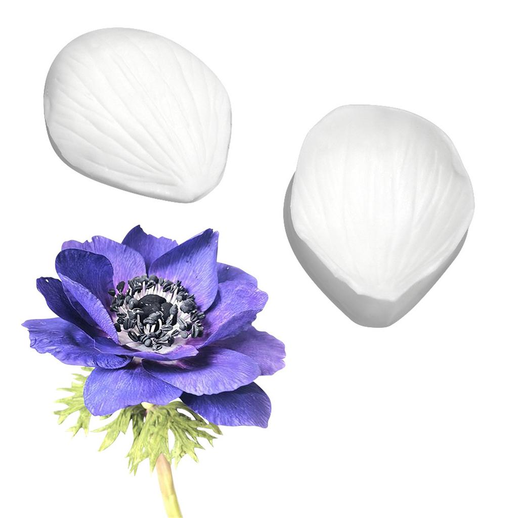 Chocolate Molds Cake Moulds Flower Shaped Fondant Molds Pastrys Bakings Supplies Silicone Material for Bakings Chocolate