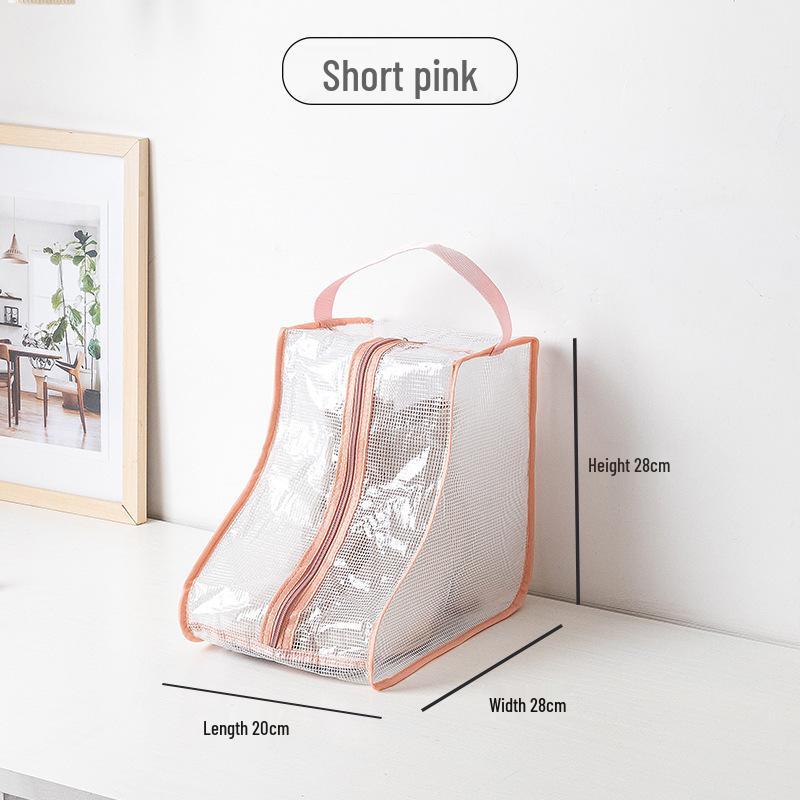 Transparent Moisture-Proof Shoe Dust Cover for Long and Short Boots